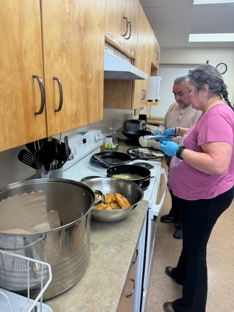 Bannock making 2 todd routtu