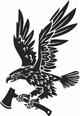 Lac La Hache School Eagle Image