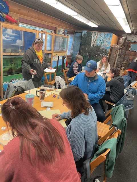 Learning to make observations with drawings todd routtu